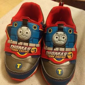 3 pairs of toddler shoes.